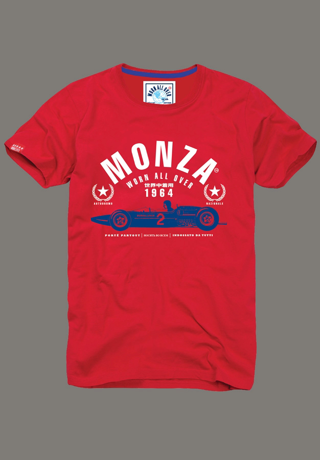 Worn In Wanderlust - Monza - Red - Standard