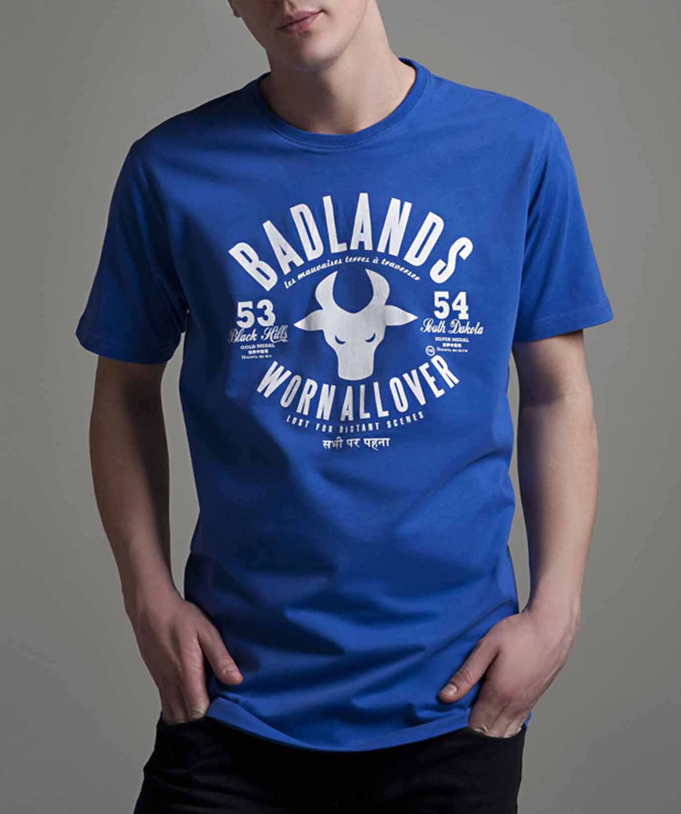 Worn In Wanderlust - Badlands - Royal Blue - Standard