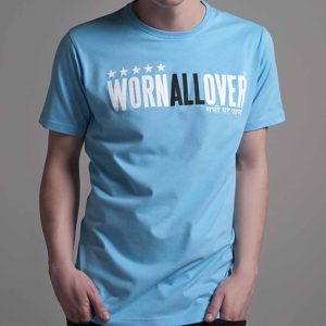 Worn All Over - 5 Star- Pale Blue - Standard