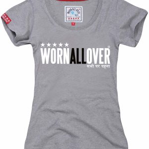 Worn All Over - 5 Star- Grey - Fitted