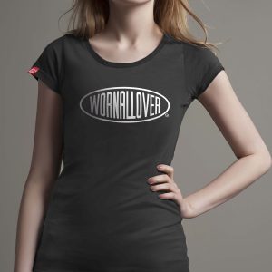 Worn All Over - Oval - Dark Grey - Fitted