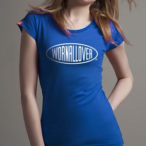 Worn All Over - Oval - Royal Blue - Fitted