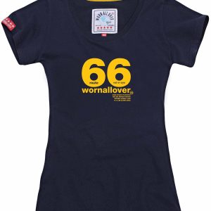 Worn All Over - Route 66 - Navy - Fitted