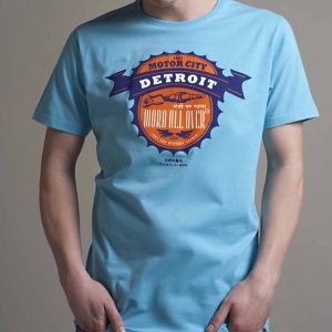 Worn In Wanderlust - Detroit - Pale Blue - Standard