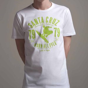 Worn In Wanderlust - Santa Cruz- White - Standard